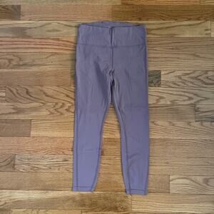 Athleta Ultimate Stash Tight Legging Womens Small Lavender Workout Yoga Exercise